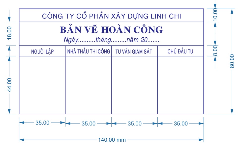 Khắc dấu hoàn công giá rẻ tại Nghệ An